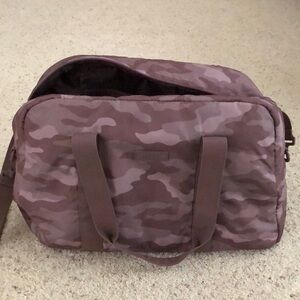 EUC PINK Camo Duffel Bag